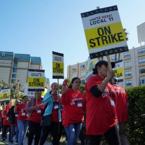Los Angeles hotel workers strike